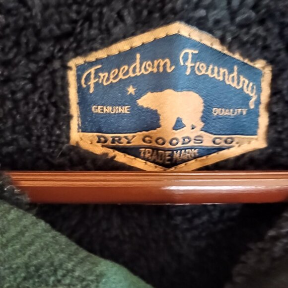 Freedom Foundry Men’s Super Plush Shirt Jacket Pine Grove/Green - Picture 10 of 11